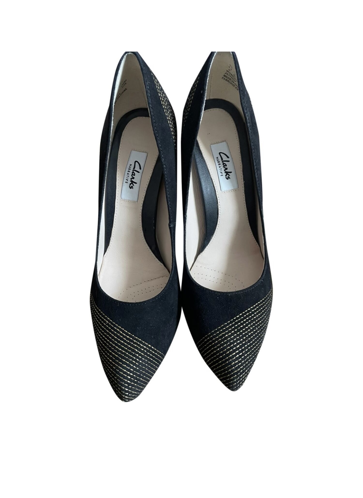 Flecha Instalaciones Oceano Velvet High-heels Shoes Clarks - 39, buy pre-owned at 36 EUR