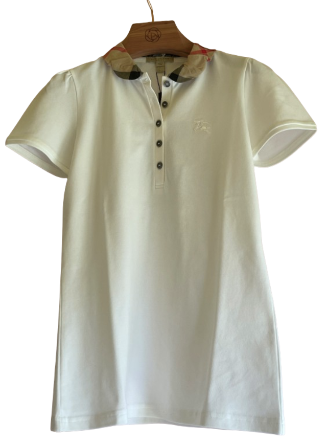 Cotton polo t-shirt Burberry - S, buy pre-owned at 125 EUR