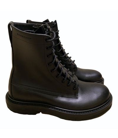 Ann D Leather Black Combat Boots DIOR NAVIGATOR Alternative   rQualityReps