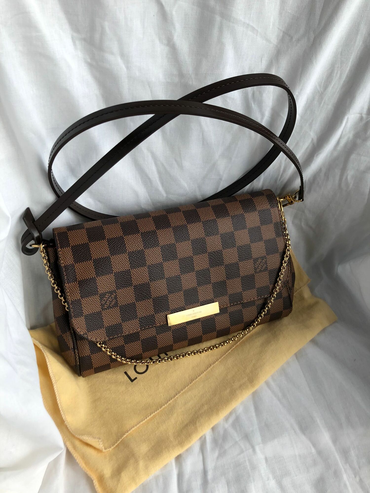 HOW TO DOUBLE STRAP LOUIS VUITTON FAVORITE MM 