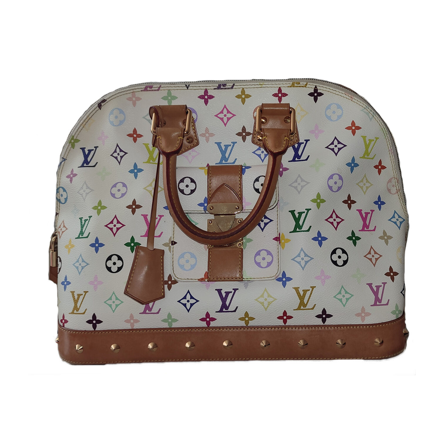 Louis Vuitton Monogram Multicolor Alma Hand Bag