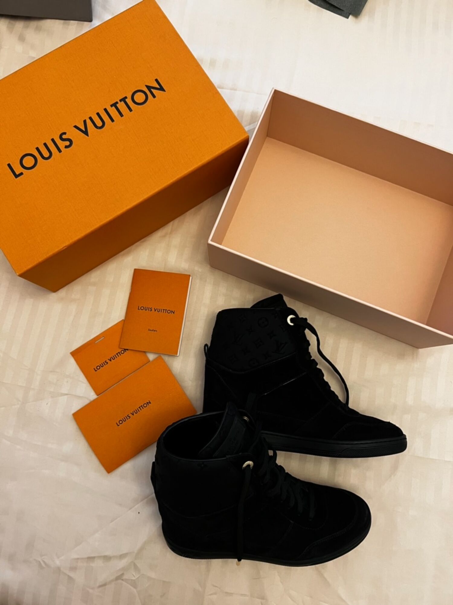 Louis Vuitton Womens Platform & Wedge Sneakers