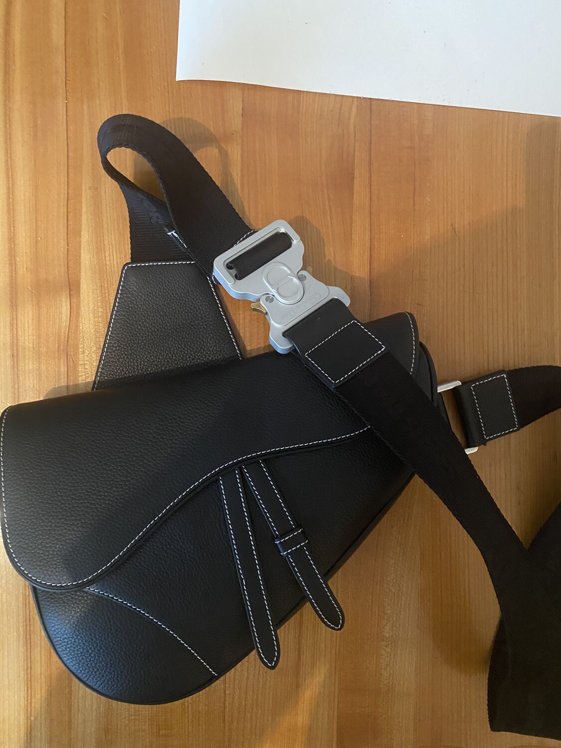 Mini Saddle Bag Beige and Black Dior Oblique Jacquard  DIOR US