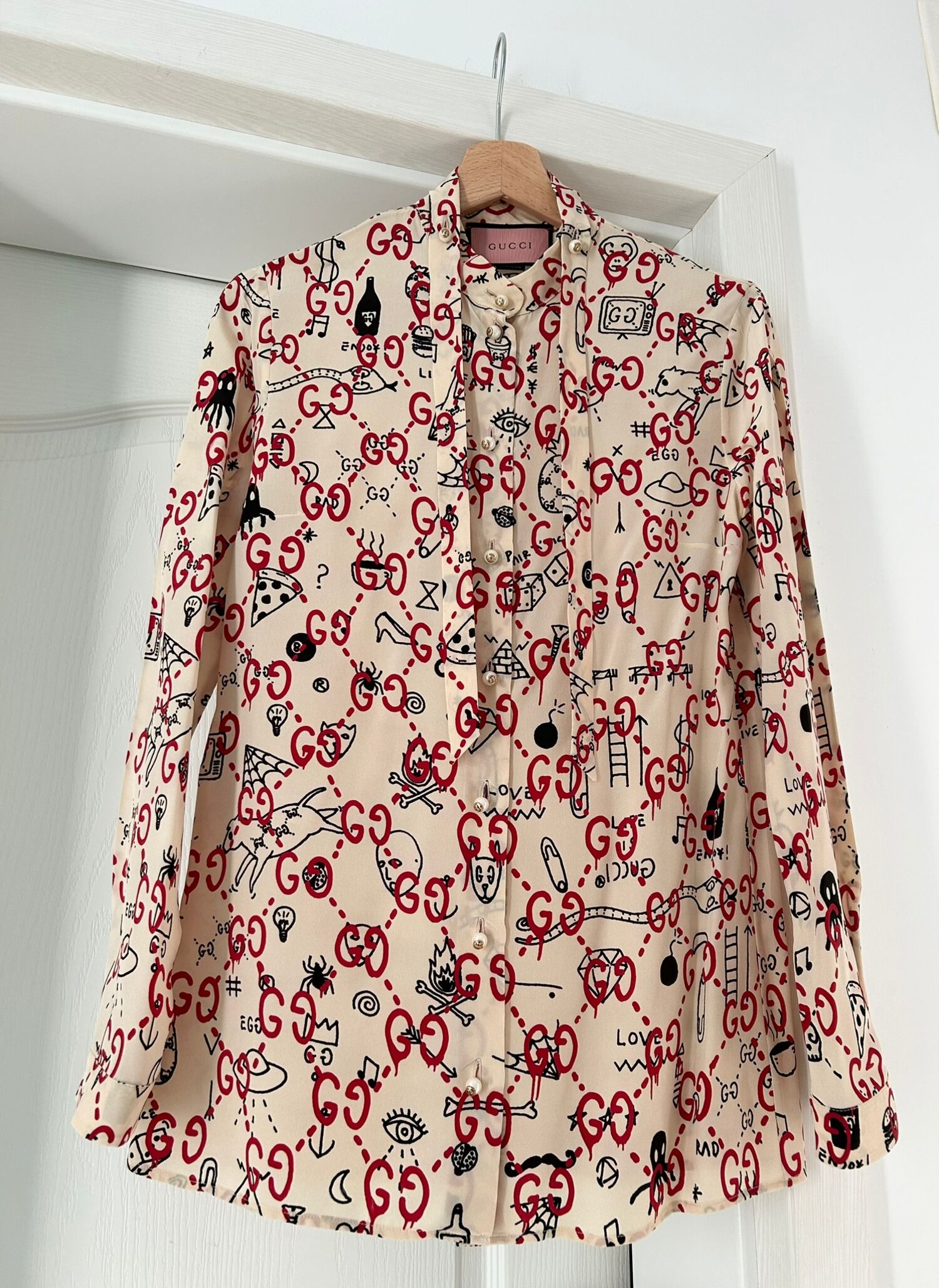Silk Shirt Gucci - S, buy pre-owned at 389 EUR