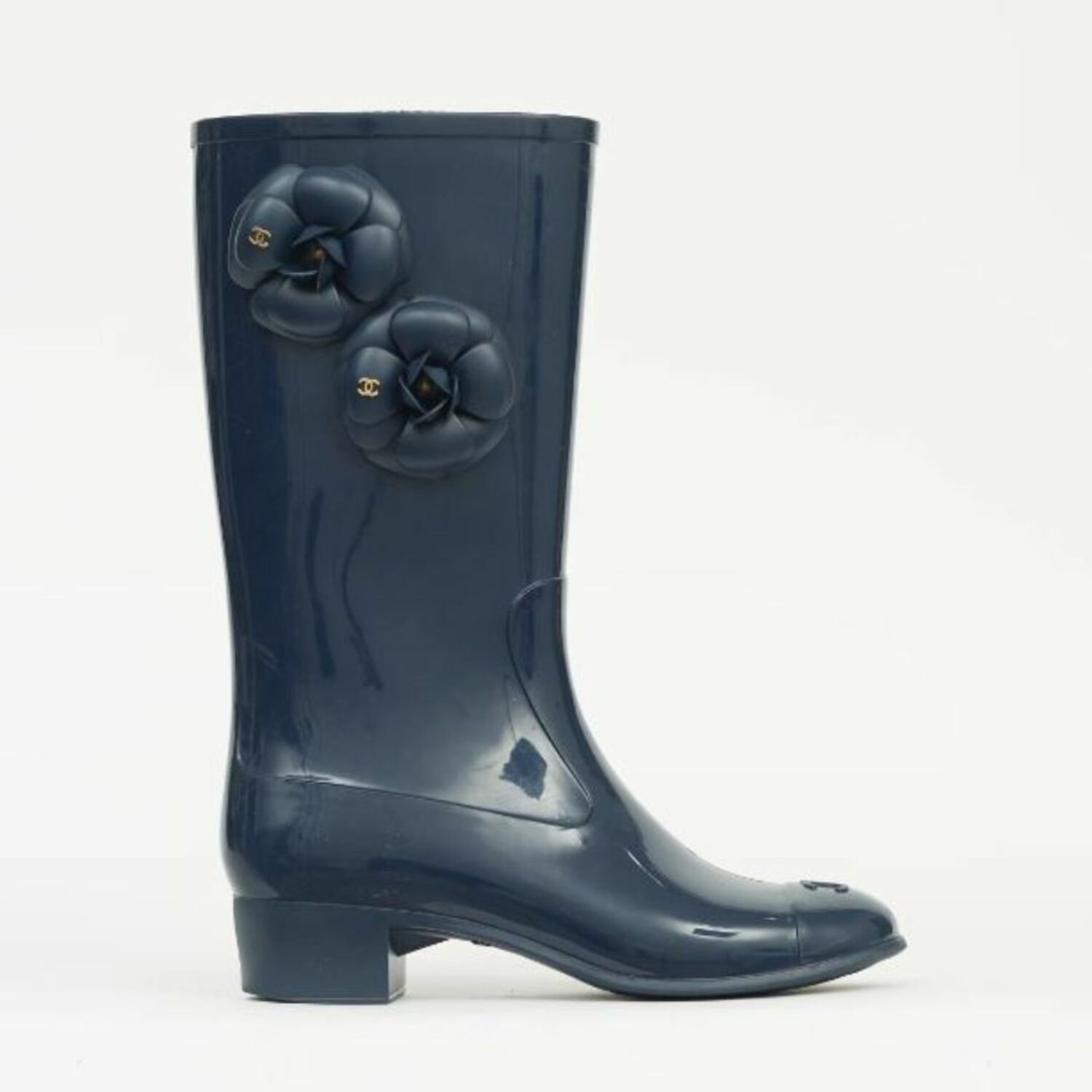 CHANEL Rain boots 2023 Womens Fashion Footwear Boots on Carousell
