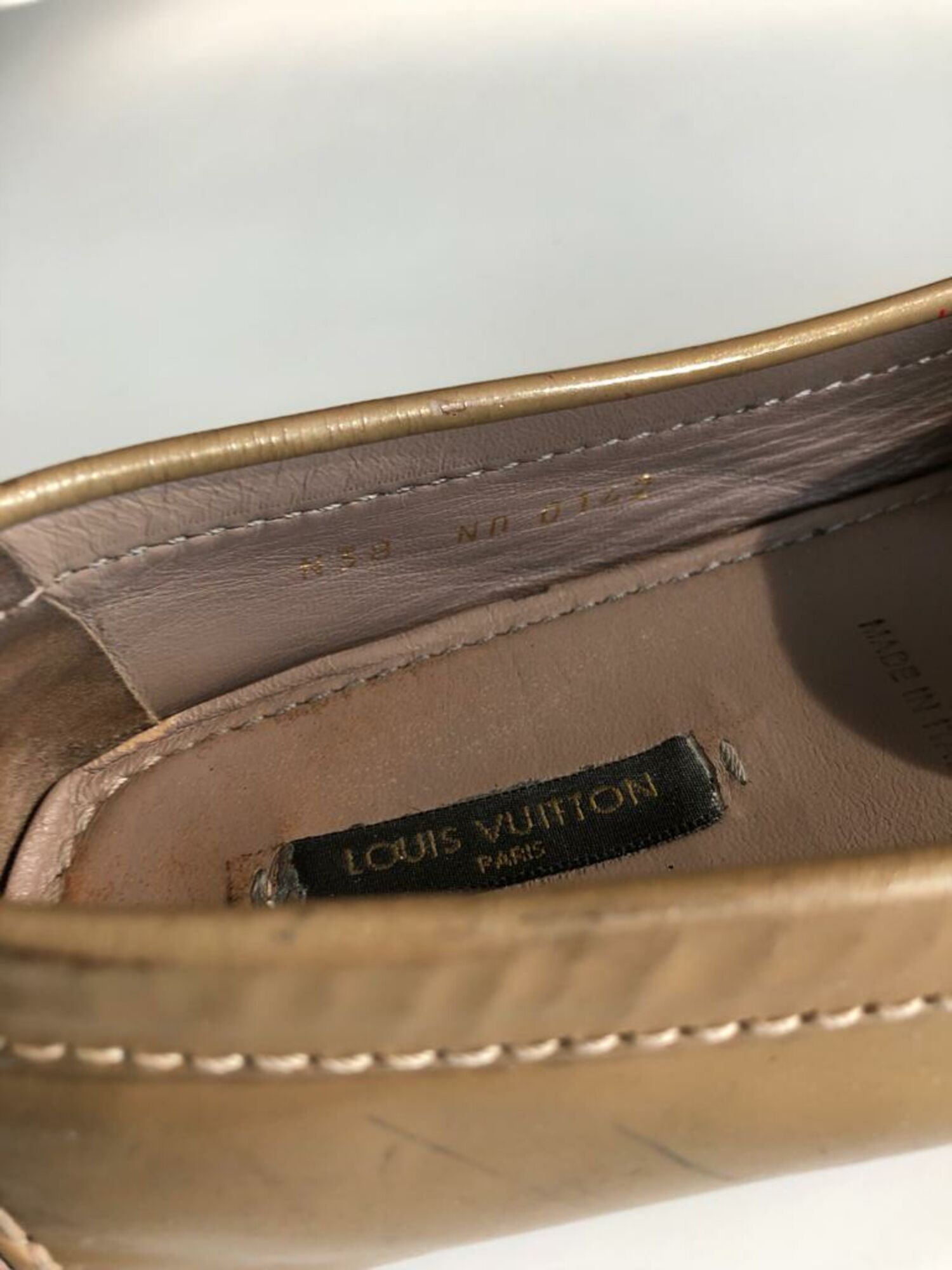 Leather espadrilles Louis Vuitton White size 40 EU in Leather - 35220518
