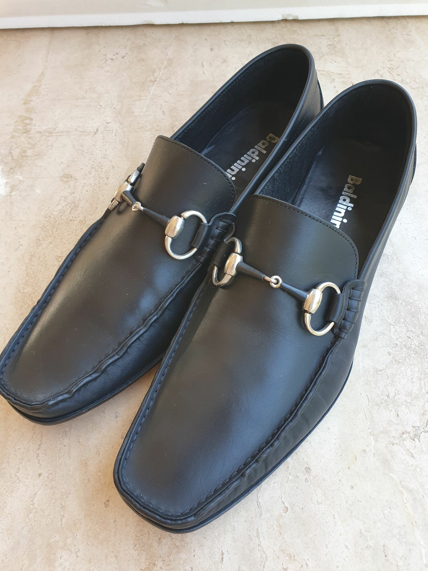 Leather Loafers Baldinini IT 43 buy pre owned at 49 EUR