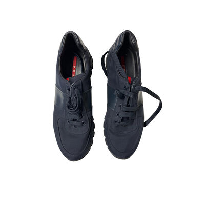 Canvas sneakers Prada - UK 7, buy pre-owned at 100 EUR